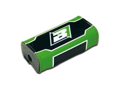 BLACKBIRD Pena na riadidlá Pro Taper 28 mm – Blackbird Logo – zelená