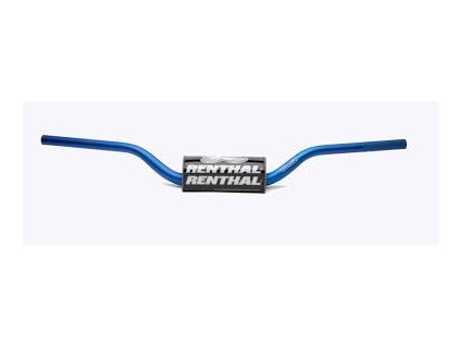 RENTHAL Riadidlá 28,6 mm MX Fatbar Mcgrath / Short – modré, s penou