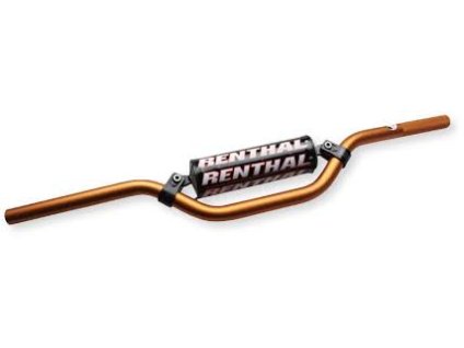 RENTHAL Riadidlá 22 mm MX Mini KTM 85 SX – oranžové, s penou