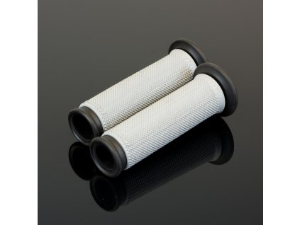 RENTHAL Gripy G176 Road Dual Compound – sivé/čierne, dvojzložkové (vonkajší priemer 32 mm)