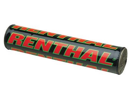 RENTHAL Pena na riadidlá SX Pad (240 mm) Team Issue – čierna/červená/zelená s logom Renthal