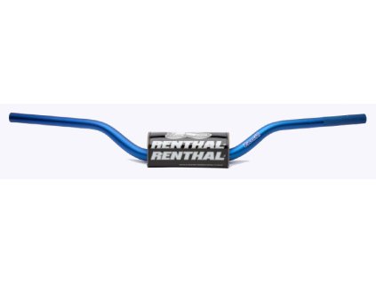 RENTHAL Riadidlá 28,6 mm MX Fatbar RC High – modré, s penou