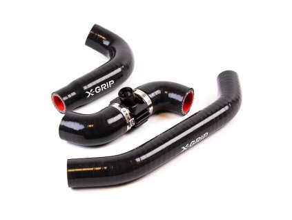 X-GRIP Silikónové Hadice chladičov KTM 250-300,EXC Tbi,XC-W TBI '24-, SX,XC '23-, Husqvarna 250-300,TE '24-, TC,TX,23-, GasGas 250-300,EC,MC,EX '24- čierne