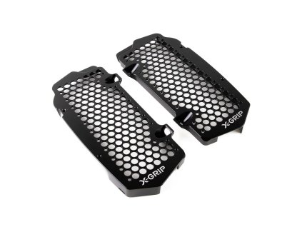 X-GRIP Kryty chladičov KTM SXF/XCF/XC '23-, EXCF/XC-W/XCF-W '24-, Husqvarna TC/FC/FX/TX '23-, GasGas Ecf/Mcf/Exf '24-, čierne