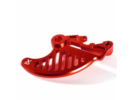 X-GRIP Kryt zadného brzdového kotúča KTM EXC / EXC-F `04-, Husqvarna TE/FE `14-, Husaberg - '13, GasGas EC, EC-F '21- červený