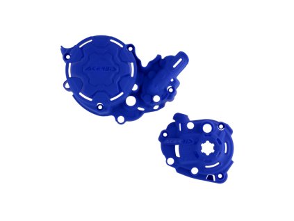 ACERBIS Kryty motora X-Power (viečko spojky a alternátora) YAMAHA YZ 250 F '24-'26, YZ 250 FX '25-'26 (YZF 250), WR 250 F '25-'26 (WRF 250), FANTIC XEF 250 '25-'26, XEF 310 '26 – modré