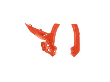 ACERBIS Kryty rámu X-Grip KTM EXC / EXC-F / XC-W '24-'25, SX / SX-F / XC / XC-F '23-'25 oranžové