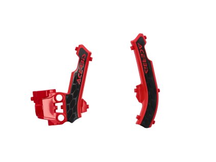 ACERBIS Chrániče rámu X-GRIP KTM SX 50 16-23, SX-E 3 23-24, SX-E 5 20-24, GAS GAS MC 50 '21-'23, EE 5 '20-'24 HUSQVARNA TC 50 '17'-23 farba: červená / čierna