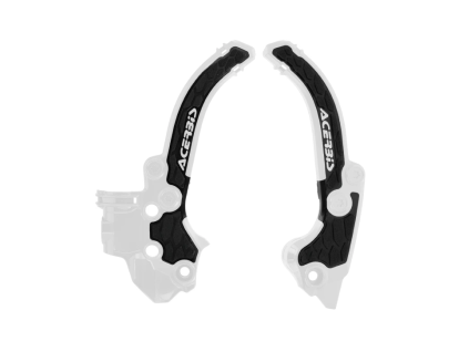 ACERBIS chrániče rámu X-Grip, biela / čierna, SKU 0026536.237