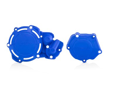 ACERBIS Kryty motora X-Power (viečko spojky a alternátora) Yamaha YZ 250 '05-'26, Fantic XX 250 '21-'26 – modré