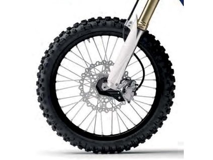 POLISPORT Kryt spodnej časti predných tlmičov (s montážnou Sadou) Kawasaki KXF 250 / 450 (13–19) – čierny