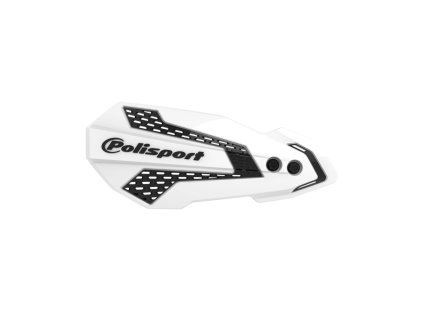 POLISPORT Chrániče rúk MX Flow Husqvarna TE/FE (22), Gas Gas EC/EC-F (21–23) – bielo-čierne