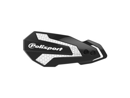 POLISPORT Chrániče rúk MX Flow Husqvarna TE/FE/TX/FX (18–21) – čierno-biele