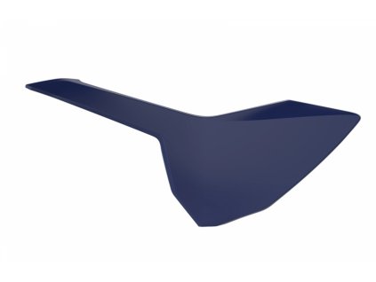 POLISPORT Bočné tabuľky s krytom Airboxu Husqvarna TC/FC '16–'18, TX/FX '17–'18, TE/FE '17–'19 modré OEM