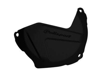 POLISPORT Chránič krytu spojky Kawasaki KXF 250 '09-'20 čierny