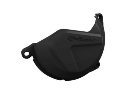 POLISPORT Chránič krytu spojky KTM XCF/SXF 450/500 13-15, EXC 450/500 `12-`16, Husqvarna FC/FS 450 `14-`15, FE 450/501 `14-`16 čierny