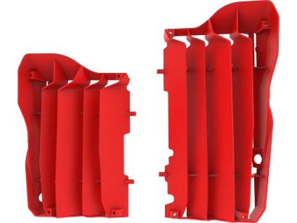 POLISPORT Kryty chladičov Honda CRF 450R '17-'20 červené