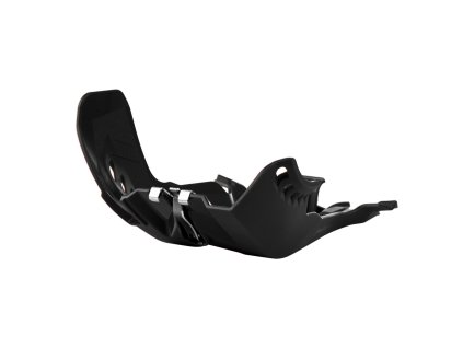 POLISPORT Kryt motora Fortress Skid Plate KTM SX 250 '17-'18; EXC 250/300 '17-'19; Husqvarna TC 250 '17-'18; TX 300 '17-'18; TE 250/300 '17-'19 čierny
