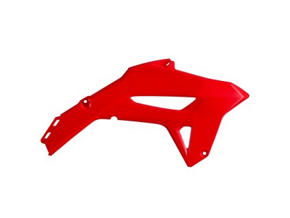 POLISPORT Kryty chladičov Honda CRF 250R '22-'24; CRF 450R '21-'24 červené