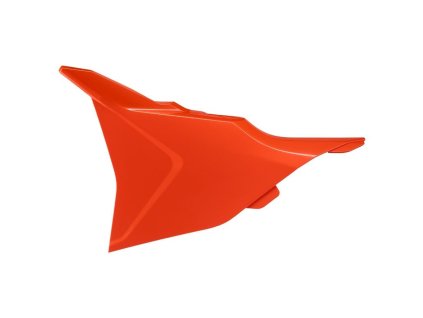 POLISPORT Kryt vzduchového filtra KTM SX/SX-F/XC/XC-F '23-'25; EXC/EXC-F/XC-W/XCF-W '24-'25 oranžový OEM