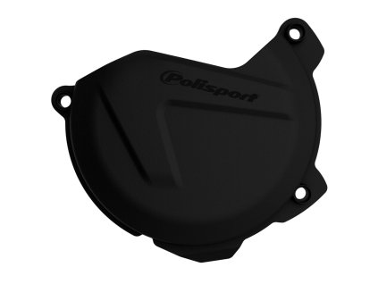 POLISPORT Chránič krytu spojky Gas Gas MC/EC 250/300 '21-'23 čierny