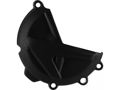 POLISPORT Chránič krytu spojky Gas Gas Ecf/Mcf 250/350 '21-'23 čierny