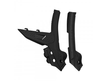 POLISPORT Chrániče rámu KTM SX-F/XC-F 2023–2027, EXC-F/XCF-W 2024–2027 (Farba Čierna)