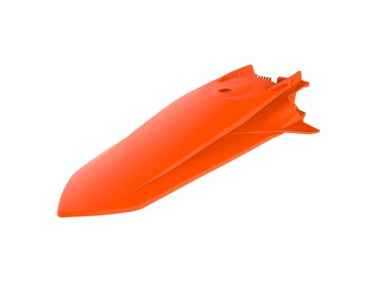 POLISPORT Zadný blatník KTM EXC/EXC-F125/200/250/300/300/450/500 '20-'23; XC-W/ XCF-W 125/150/250/300/350/450 '20-'23 OEM oranžový