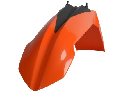 POLISPORT Predný blatník KTM SX/SX-F 07-12, EXC/EXC-F 08-13, XC/X-F 08-13 oranžový