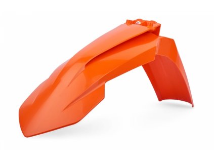 POLISPORT Predný blatník KTM SX 125/150/200/250, SX-F 250/350/450 (16–22), EXC/EXC-F 125–500 (17–23) – oranžový