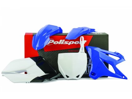 POLISPORT Sada plastov Yamaha YZ 85 '15-'21 modrá/biela OEM