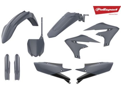 POLISPORT Sada plastov Yamaha YZF 250 '19-'23; YZF 450 '18-'22 sivá