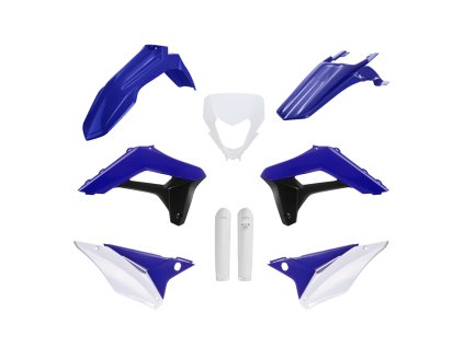 POLISPORT Sada plastov Sherco SE-R/Sef-R '24 modrá/biela/čierna OEM