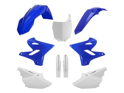 POLISPORT Sada plastov Yamaha YZ 125/250 '15-'20 modrá/biela OEM