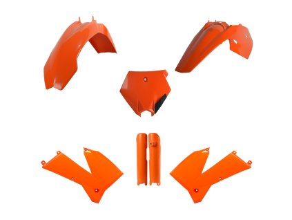 POLISPORT Sada plastov KTM SX '05-'06; XC/XC-F 06-'07 oranžová
