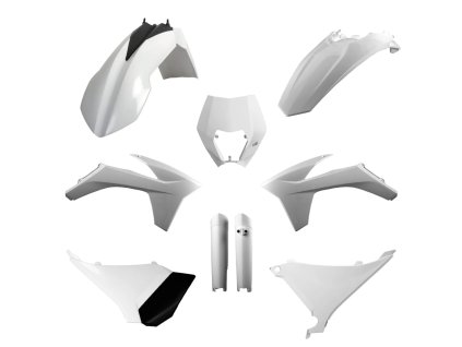 POLISPORT Sada plastov KTM EXC/EXC-F '12-'13 biela