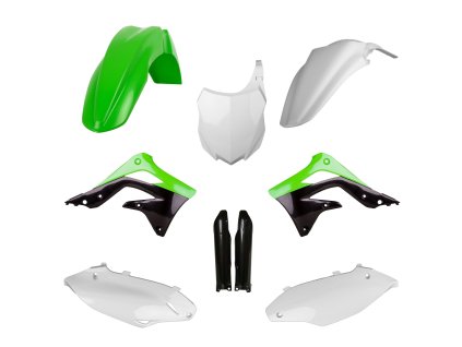 POLISPORT Sada plastov Kawasaki KX 450F (13–15) – zelená