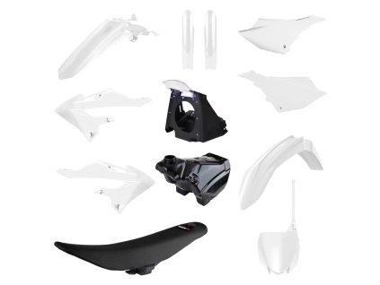 POLISPORT Sada plastov Yamaha YZ 125/250 '02-'21 biela