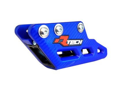 RTECH Zadné vodidlo reťaze Yamaha YZF 450 (23–26), Fantic XXF 450 (23–26) – modré