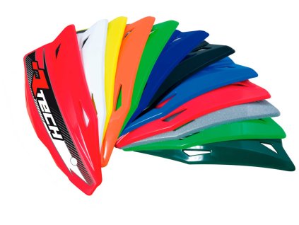 RTECH Náhradné plastové kryty chráničov rúk Vertigo / Alu / ATV – oranžové