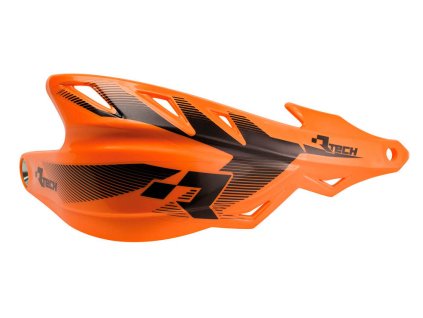 RTECH Chrániče rúk Raptor – oranžové (22,2/28,6 mm)