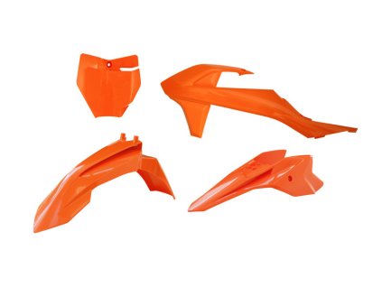 RTECH Sada plastov KTM SX 50 '16-'23, SX-E 3-5 '20-'24 oranžová