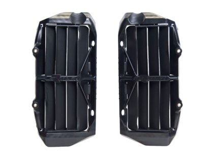 RTECH Kryty chladičov Husqvarna TC/FC 125/250/350/450, TX/FX 300/350/450, FS 450 (19–23), GasGas MC/Mcf/Ec/Ecf/Ex/Exf 125/250/300/350/450 (21–23), KTM XC/XC-F 250/300/350/450 (19–23), SX/SXF 125/250/350/450 (19–23)