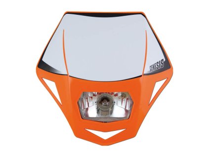 RTECH Predné svetlo Genesis oranžové