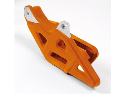 RTECH Zadné vodidlo reťaze KTM SX/SXF 125/150/250/350/450 '08-'22, TC/FC 125/250/350/450 '15-'22 Gas Gas MC/EC '21-'22 oranžové