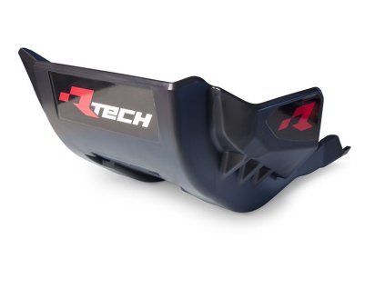 RTECH Kryt motora Z technopolyméru Honda CRF 450 R/RX/RWE (21–24), CRF 250 R/RX (22–24) – čierny