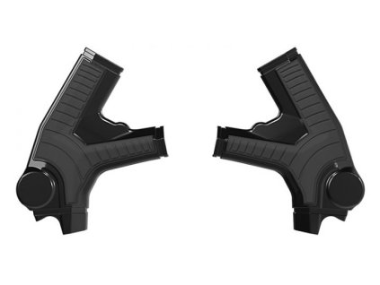 RTECH Kryty rámu Bi-Material Super Grip Surron Ultra Bee Electric '23-25 čierne