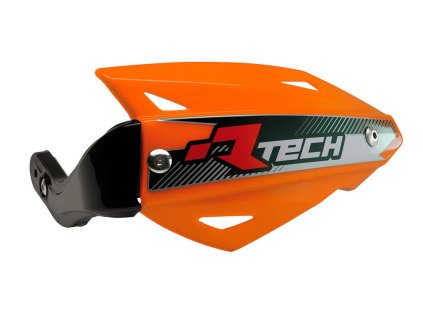 RTECH Chrániče rúk Vertigo ATV – oranžové (3 typy uchytenia)