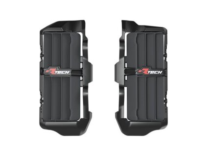 RTECH Kryty chladičov zväčšené Beta RR 125/200/250/300 X-Pro/Race (25), RR 350/390/430/450/480 X-Pro/Race (25) – čierne