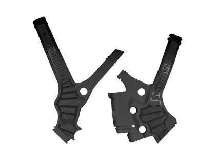 RTECH Kryty rámu Bi-Material Super Grip Yamaha YZ 85 (22–24) – čierne